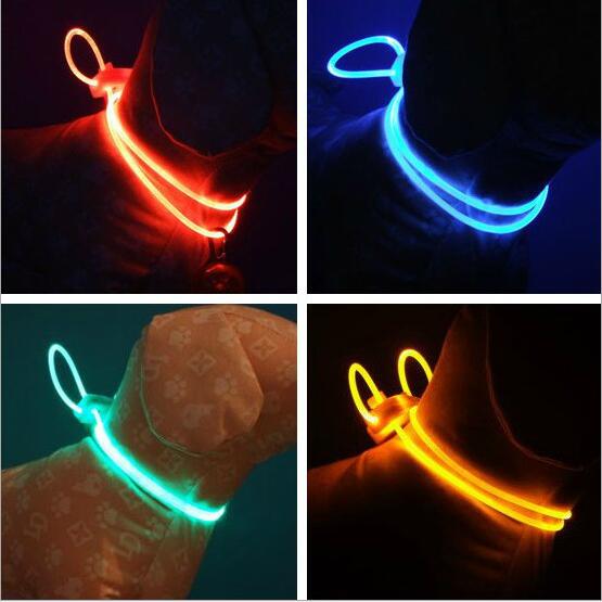 LED Glowing Safety Collar For Dog