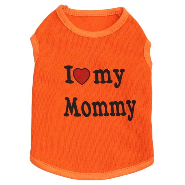 I Love My Mommy and Daddy Tees