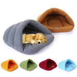 Fleece Nesting Pet Bed in Various Colors
