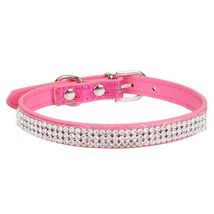 Small Jeweled Pet Collar