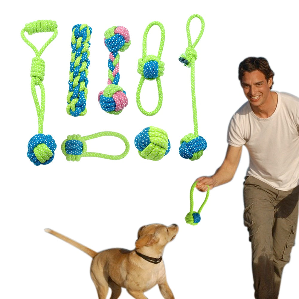 Rope Dog Toys in Various Styles