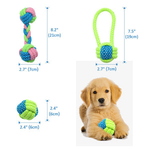 Rope Dog Toys in Various Styles