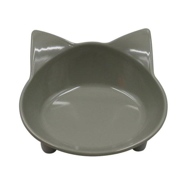 Cat Shaped Food and Water Dishes