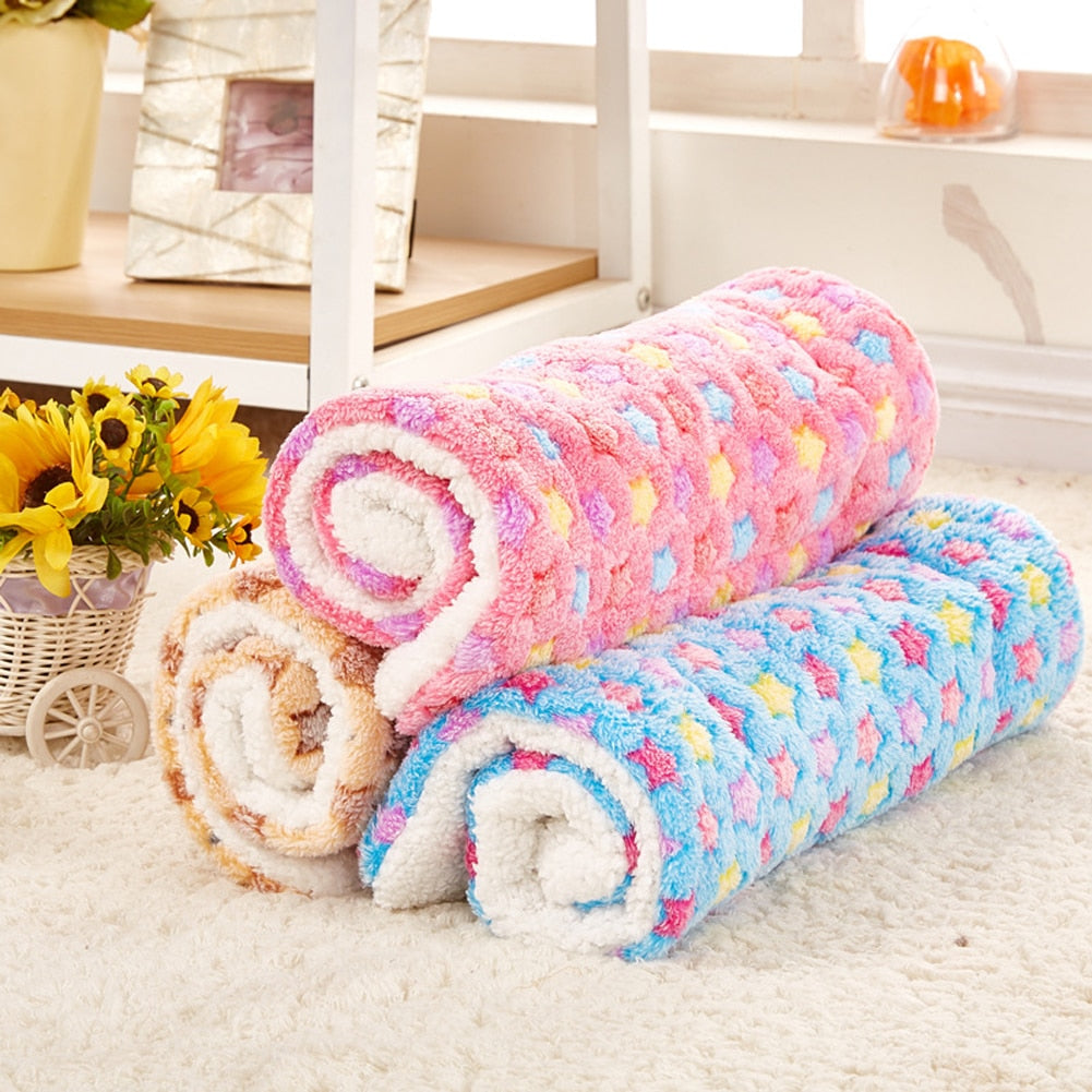 Plush Patterned Blanket